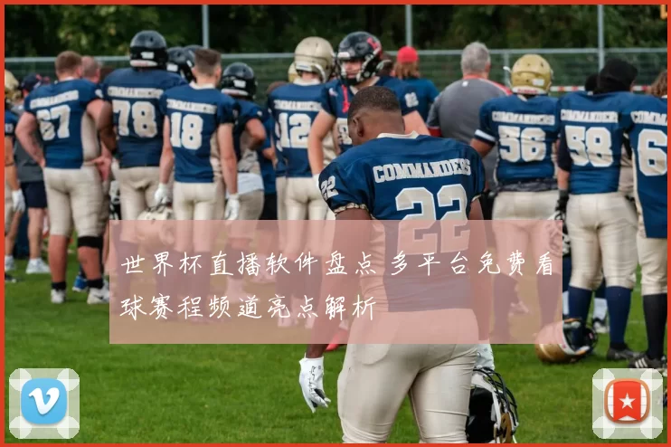 世界杯直播软件盘点 多平台免费看球赛程频道亮点解析